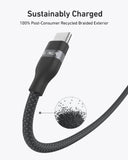 Anker Usb-C To Usb-C Cable 240W Braided Black