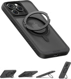 Anker Iphone 16 Magnetic Clear Case with 360 Ring Stand iPhone 16 Pro Max Black