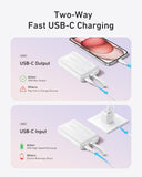 Anker Zolo Powercore 10000 Mah Pd 30W Built-In Usb-C Cable