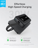 Anker Zolo Powercore 10000 Mah Pd 30W Built-In Usb-C Cable