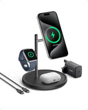 Anker Maggo Wireless Charging Stand 3 In 1 15W Black