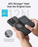 Anker Iphone 16 Magnetic Clear Case with 360 Ring Stand iPhone 16 Pro Max Black